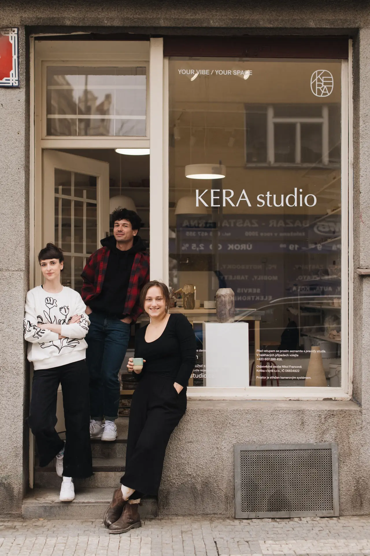 Praha Veletržní studio equipment