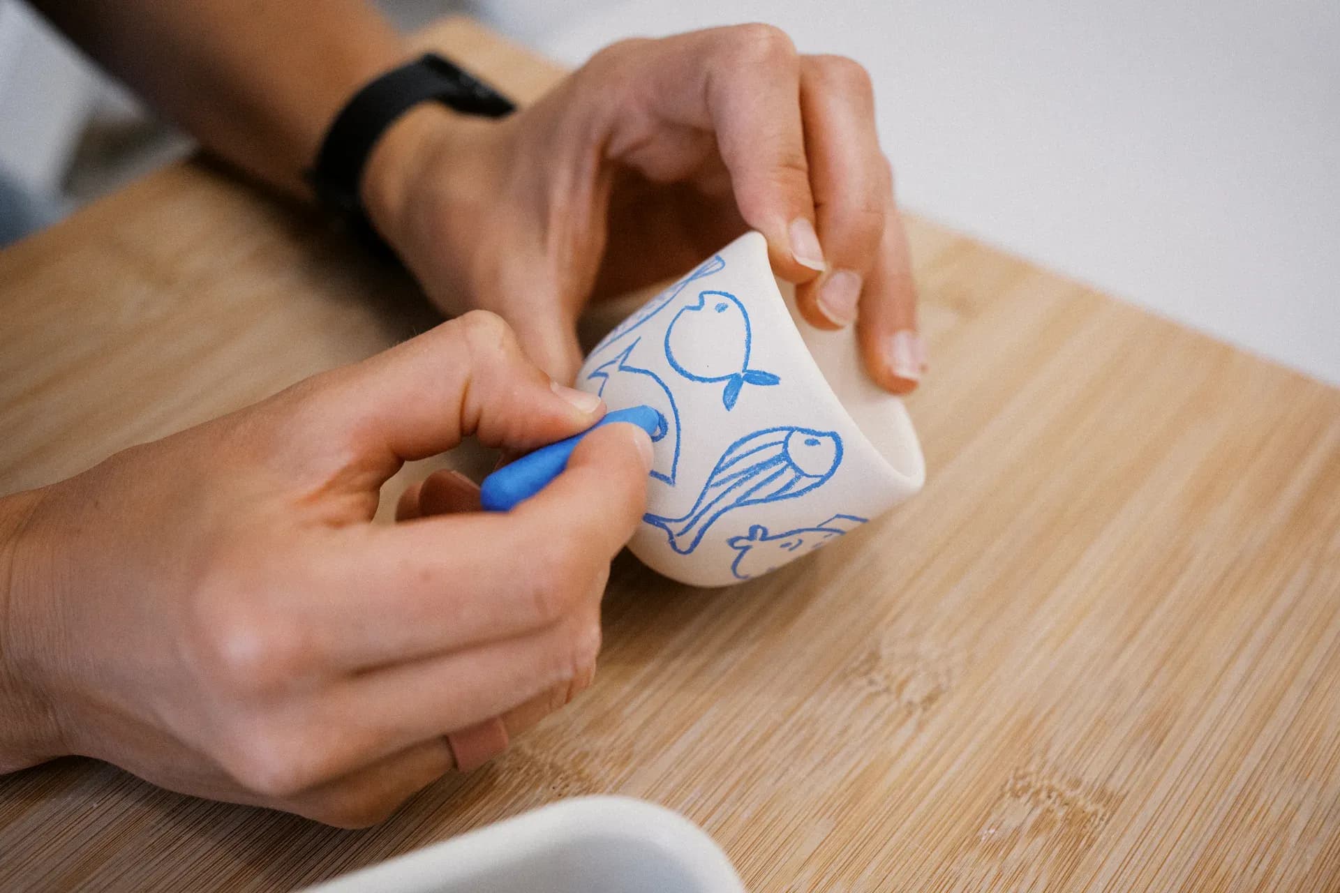 Glazing and decorating